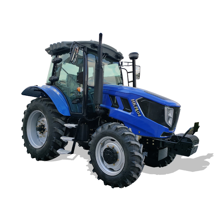 HB 1104 model 70hp 80hp agricultural 4 wheel tractor front end loader