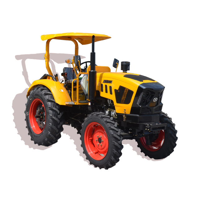 New 80hp HUAXIA 804 Wheel 4x4 Farm Tractor for Sale