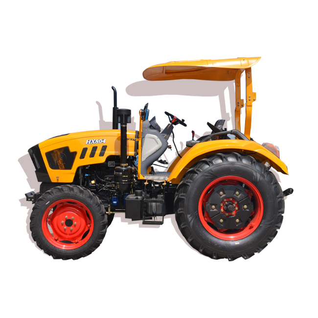 HB 1104 model 70hp 80hp agricultural 4 wheel tractor front end loader