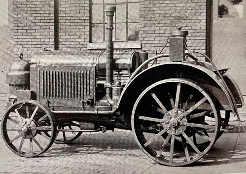 Test motor driven PTO on Model 10-20 tractor