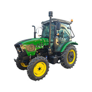 New 80 HP 4WD Diesel Farm Tractor with Rotavator CE Certified for Heavy Duty Agriculture Farming