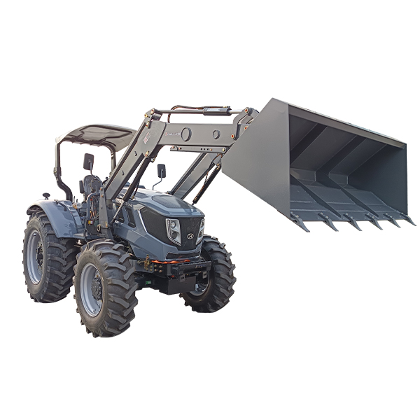 90HP 4WD Farm Tractor with Front End Loader