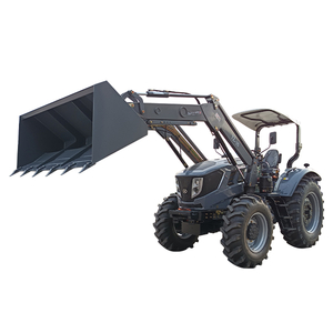100HP 4WD Farm Tractor with Front End Loader